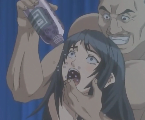 【キメセク】禿げ親父のヤバいチ○ポで絶叫！綺麗な奥さまが全身精液まみれ